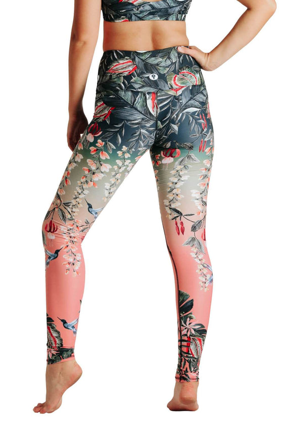 Cherry Blossom Printed Yoga Leggings