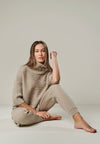 LOUNGEWEAR SET TAUPE - Bailey Sweater & Caja Legging