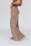 Robin Wide Leg Pant - New Mocha