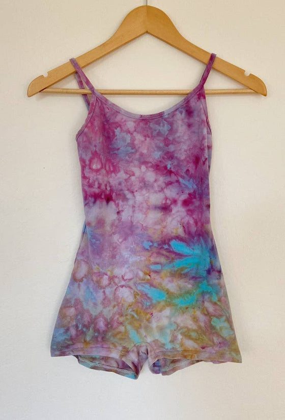 Organic Cotton Romper in Amethyst