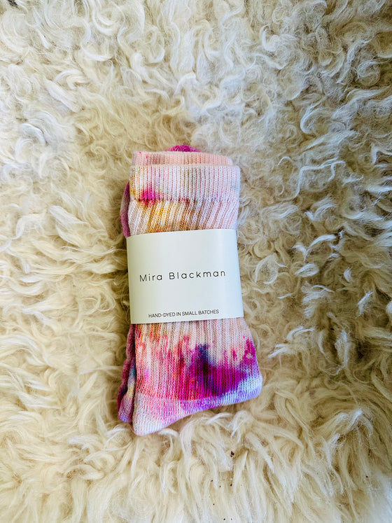 Organic Cotton Tie-dye Socks