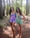 Organic Cotton Romper in Amethyst