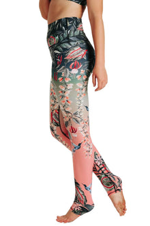  Cherry Blossom Printed Yoga Leggings