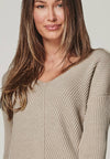 LOUNGEWEAR SET TAUPE - Blossom Sweater & Caja Legging