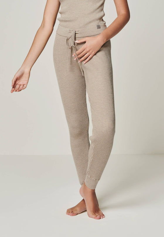 LOUNGEWEAR SET TAUPE - Bailey Sweater & Caja Legging